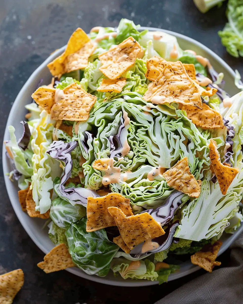 Frito Cowboy Cabbage: Easy Comfort Food with Turkey Bacon