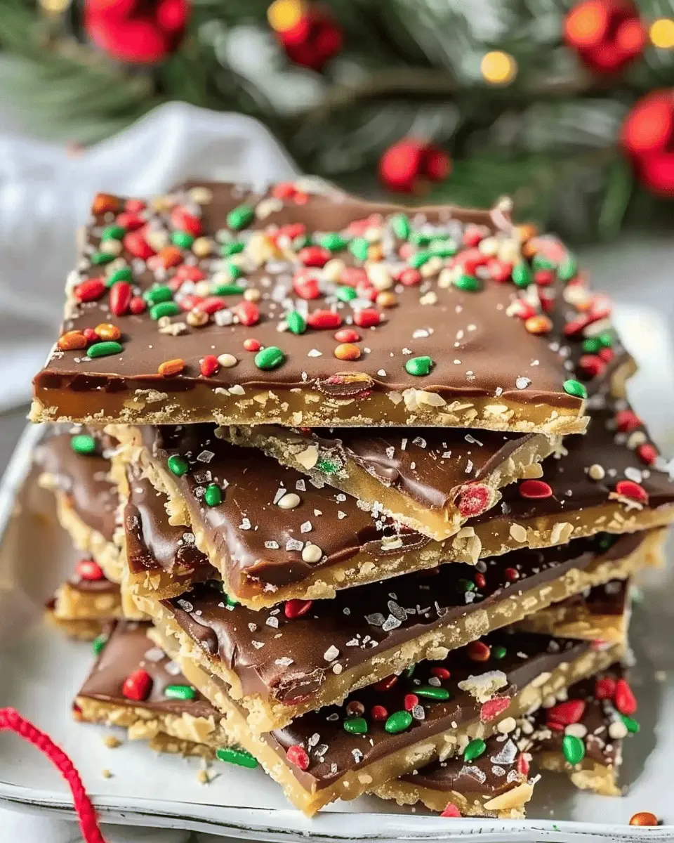 Christmas Crack Recipe: The Best Saltine Toffee for Holidays