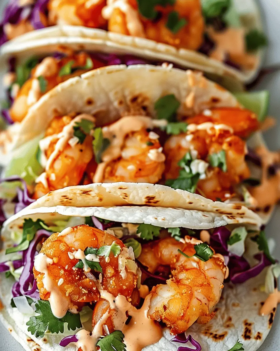 Bang Bang Shrimp Tacos: Juicy Twist on a Classic Favorite