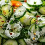 Cucumber Ranch Crack Salad