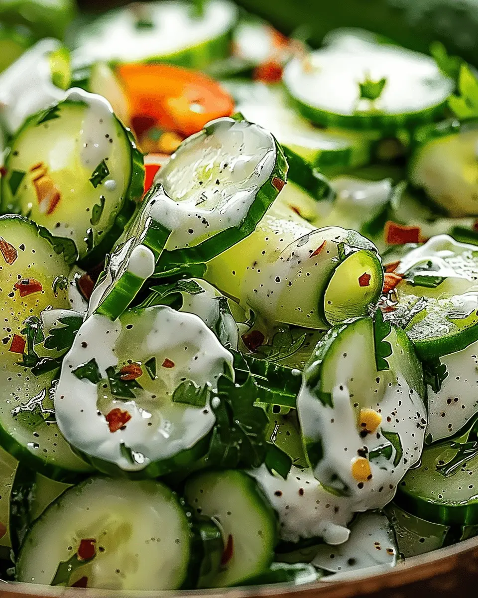 Cucumber Ranch Crack Salad: Easy, Flavorful Turkey Bacon Delight