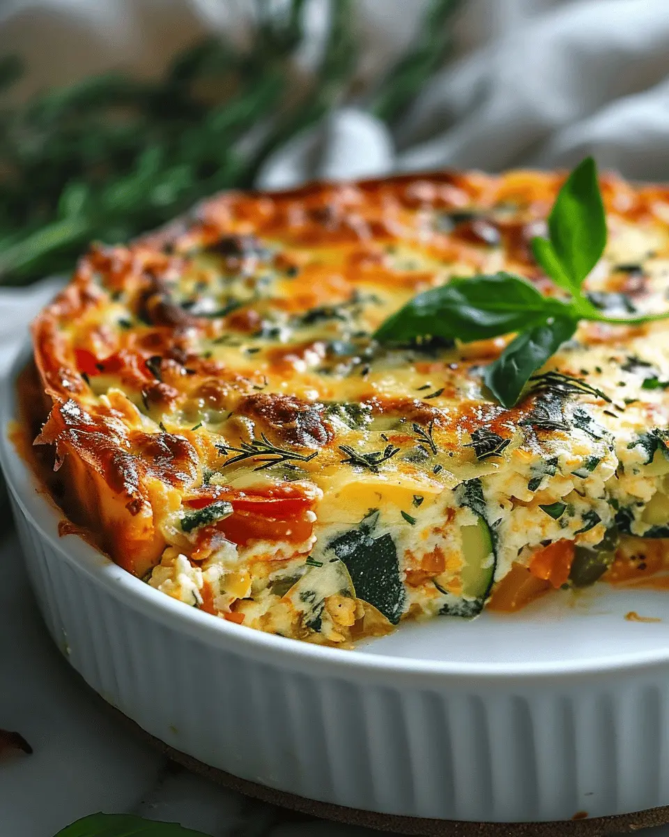 Cottage Cheese and Veggie Bake: A Healthy Comfort Food Delight