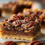 Salted Maple Pecan Pie Bars