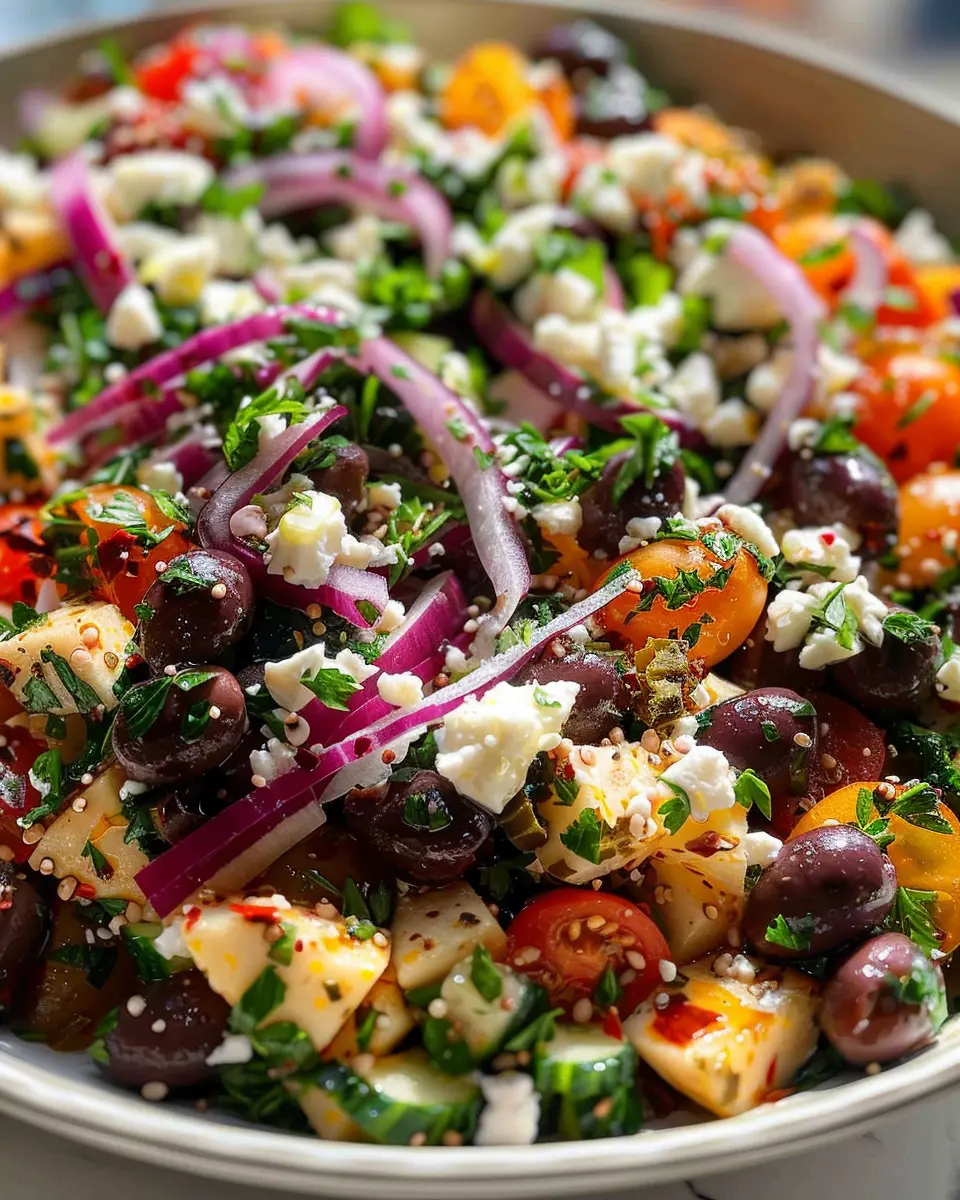 Divorce Salad: A Fresh and Easy Twist with Turkey Bacon and Chicken Ham