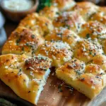 Garlic Parmesan Focaccia Bread