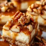 Caramel Apple Cheesecake Bars