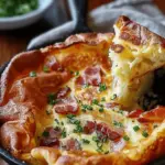 Savory Cheddar & Bacon Dutch Baby