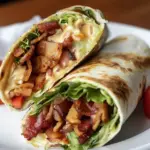 Gourmet BLT Wraps with Secret Sauce