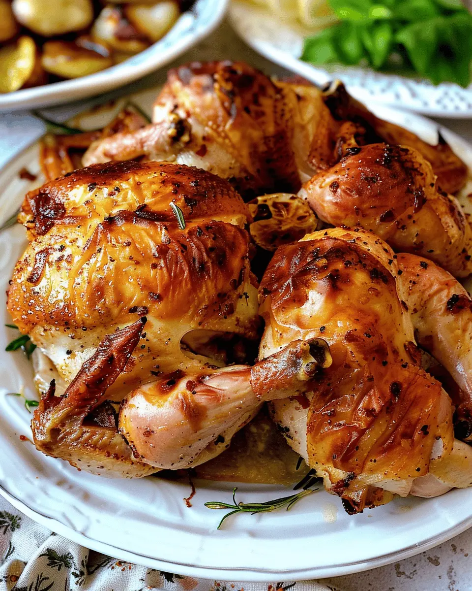 Perfect Baked Cornish Hens Recipe for Juicy Family Dinners