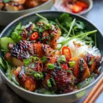 Sweet Chili Chicken Rice Bowls with Chicken Thighs