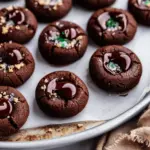 Chocolate Thumbprint Cookies