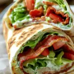 Gourmet BLT Wraps with Secret Sauce