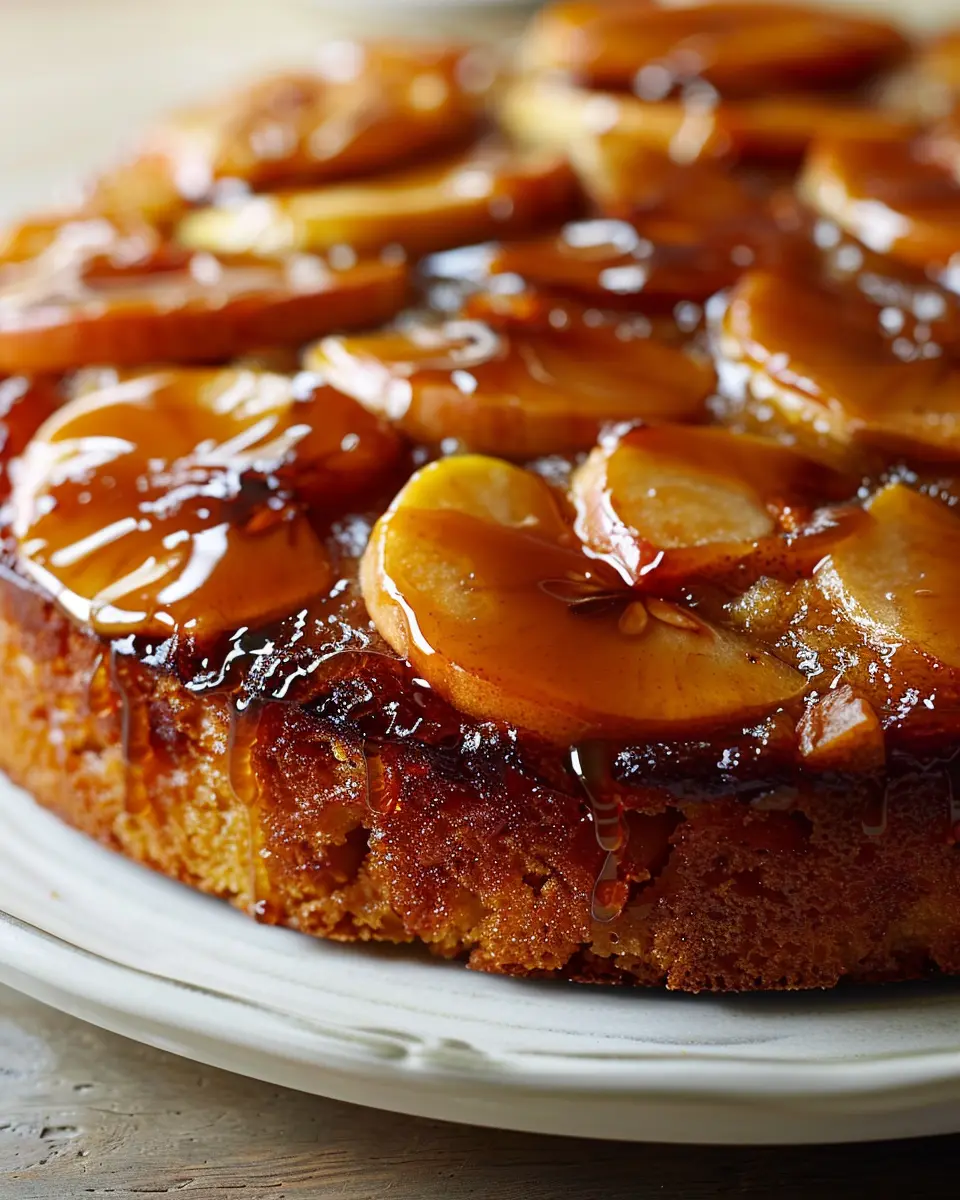 Caramel Apple Upside-Down Cake: The Best Fall Dessert Delight