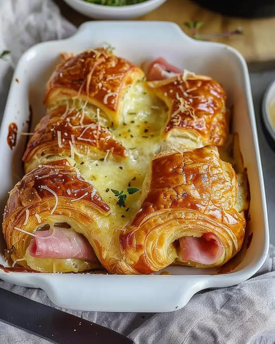 Ham and Cheese Croissant Recipe: Indulgent Twist with Turkey Bacon