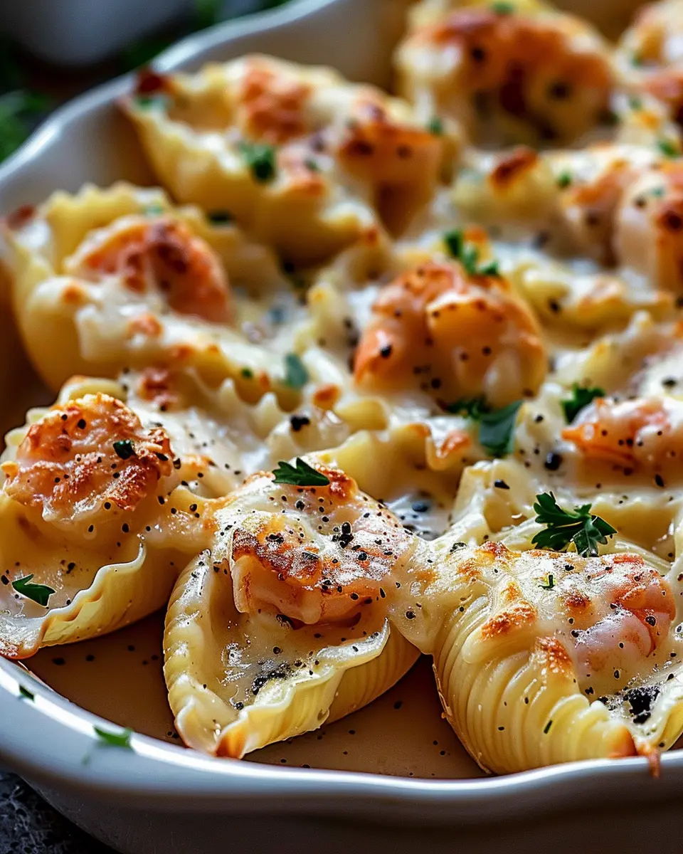 Creamy Seafood Stuffed Shells: An Indulgent Weeknight Delight
