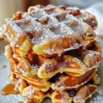Apple Fritter Waffle Donuts