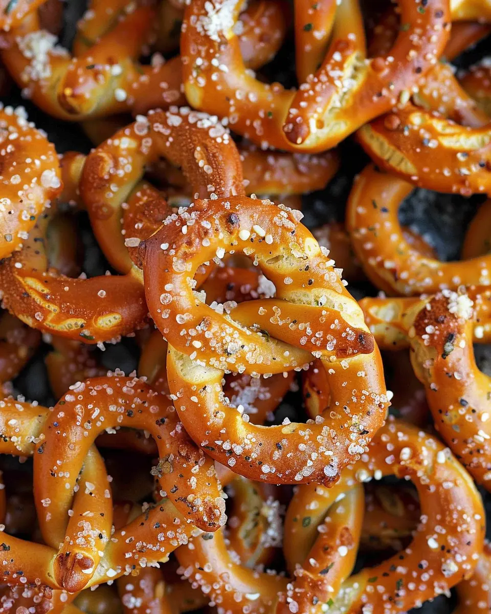 Crazy Good Seasoned Pretzels: Easy Recipe for Flavor Lovers