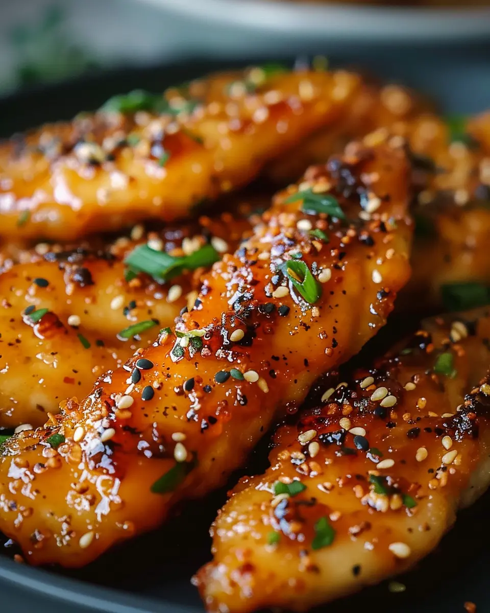 Air Fryer Honey Butter Garlic Chicken Tenders: The Juiciest Recipe