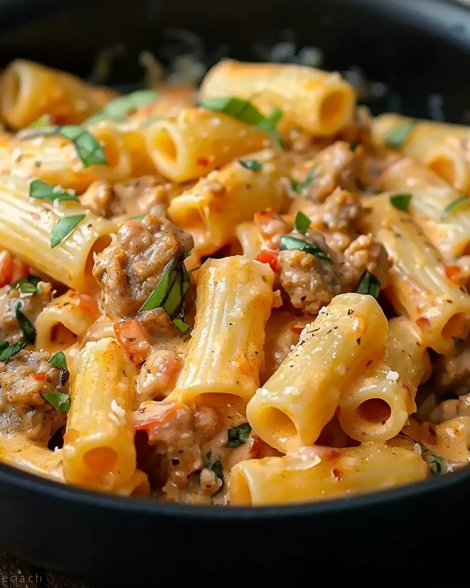 Creamy Italian Sausage Rigatoni: A Comforting Family Favorite