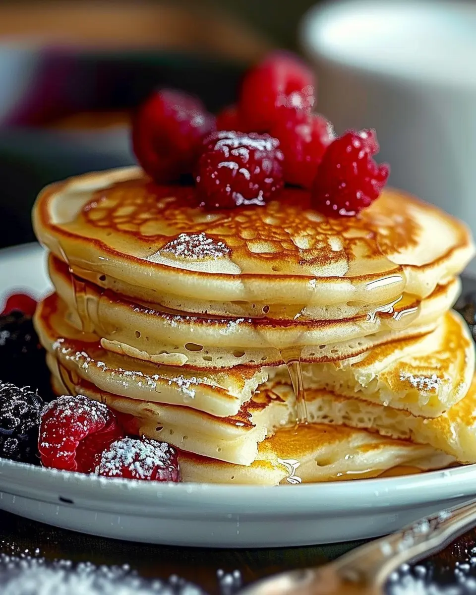 Flourless Cottage Cheese Pancakes: Easy Recipe with Turkey Bacon