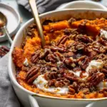 Southern Maple Sweet Potato Casserole