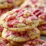 Strawberry Crunch Cookies