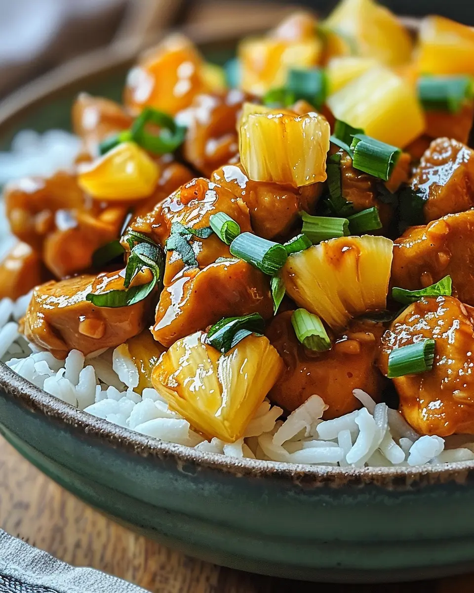 Pineapple Chicken and Rice: The Best Comfort Food Dish You’ll Love