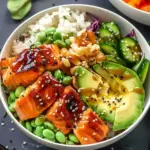 Teriyaki Salmon Buddha Bowls Recipe