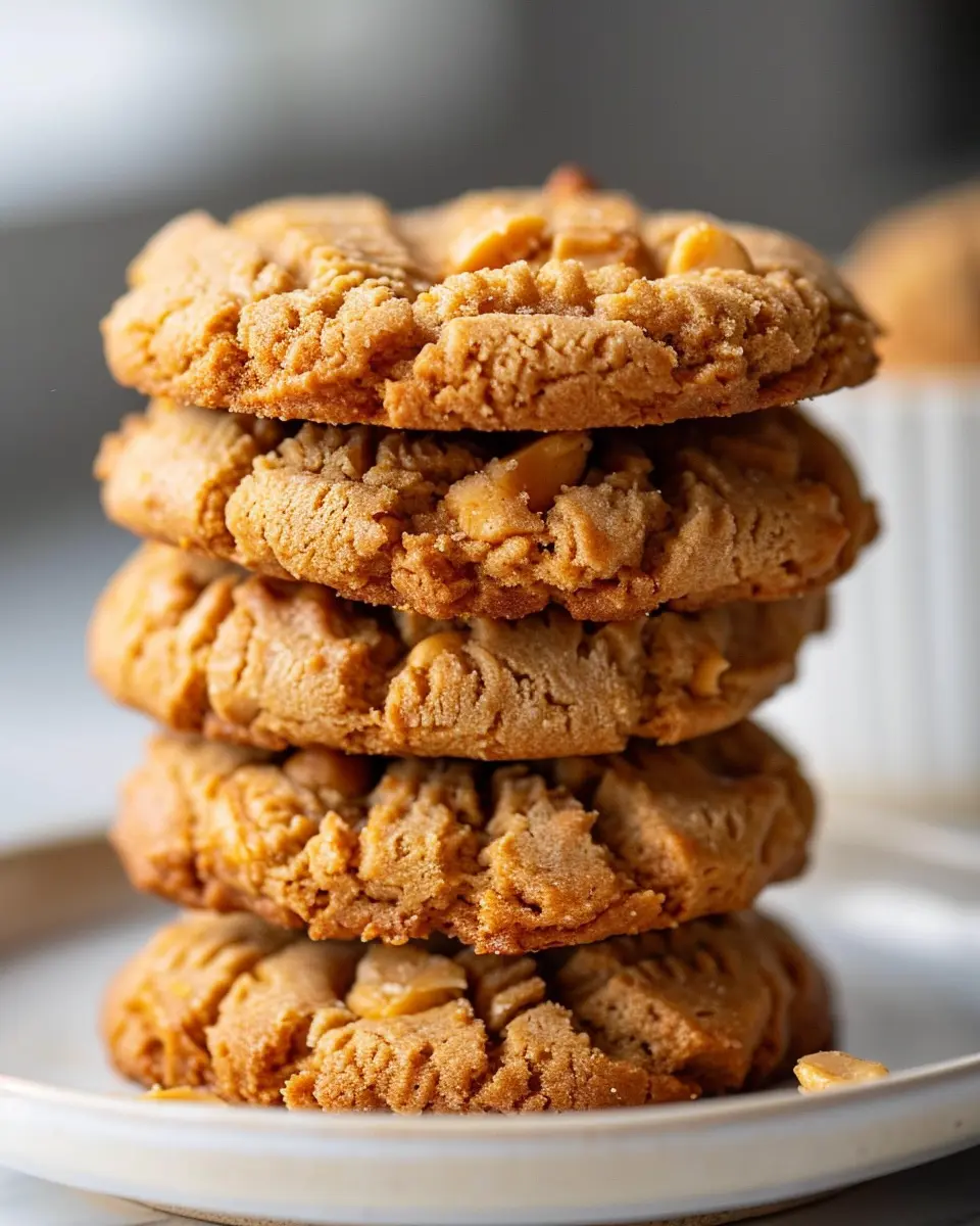 Amazing Healthy Peanut Butter Cookies for Guilt-Free Indulgence