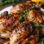 Grilled Cornish Hens