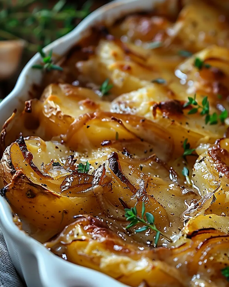 Thanksgiving French Onion Potato Bake: The Best Comfort Dish