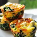 Quick & Healthy Egg Muffins with Spinach and Feta