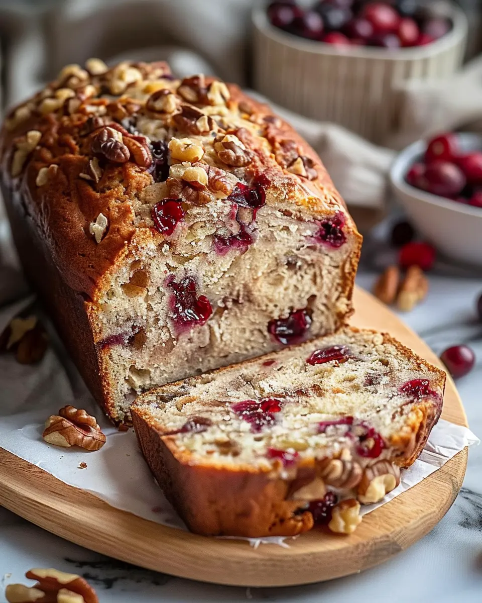 Cranberry Walnut Bread: The Best Homemade Recipe for Everyone