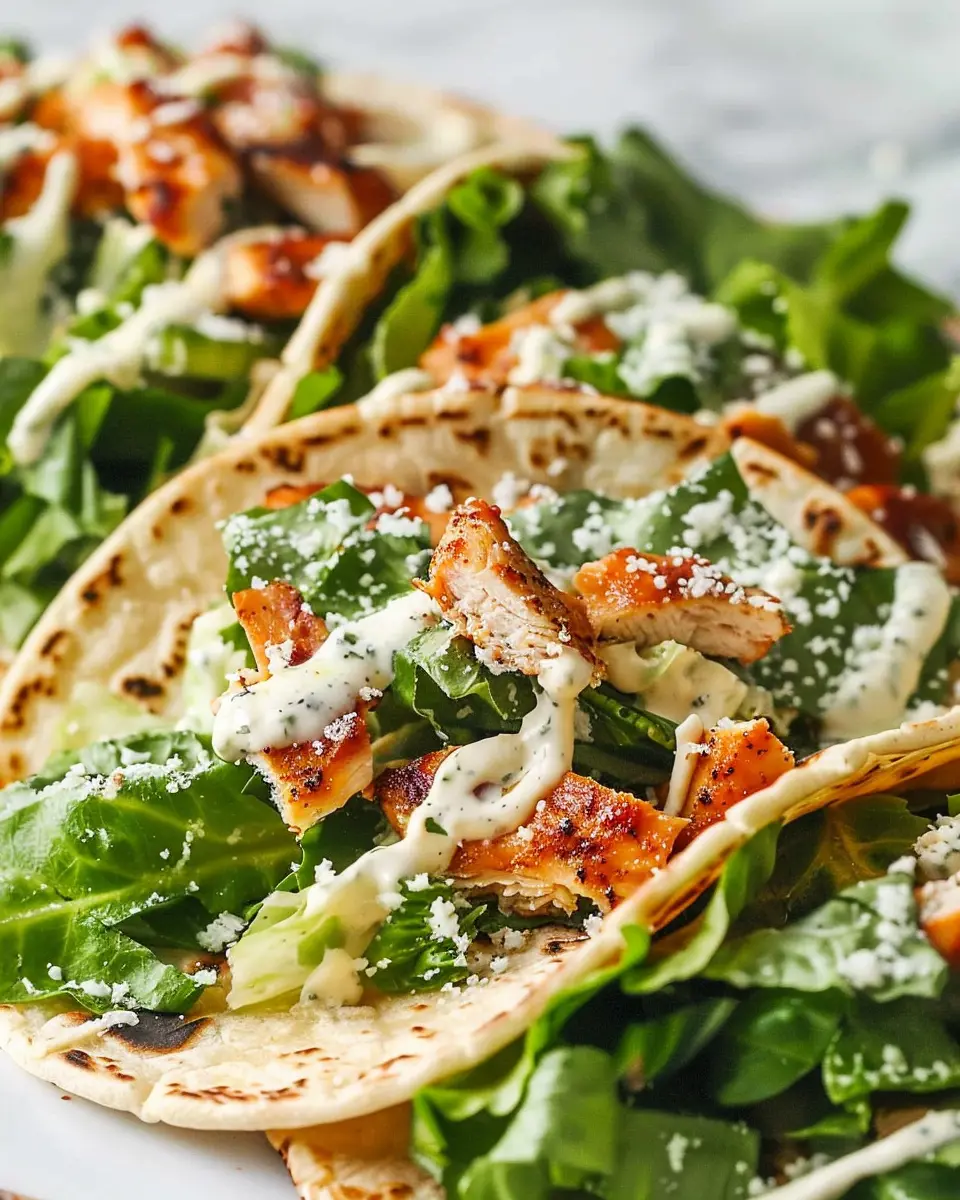 Smash Chicken Caesar Tacos: Easy &amp; Juicy Recipe You’ll Love