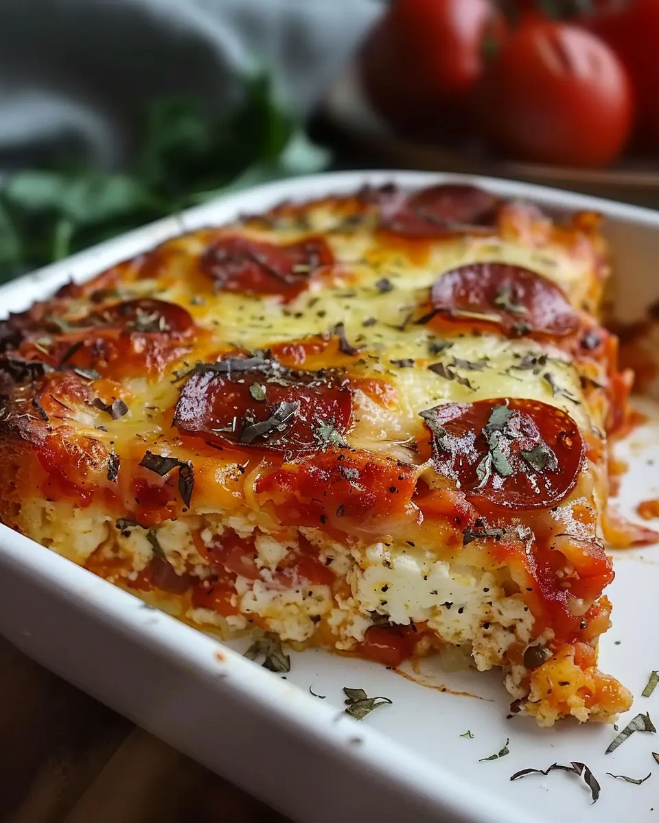 Pizza style cottage cheese bake: A delicious, healthy twist for dinner