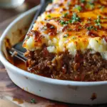 Create Pinterest Pin Meatloaf with Mashed Potatoes and Cheese Recipe