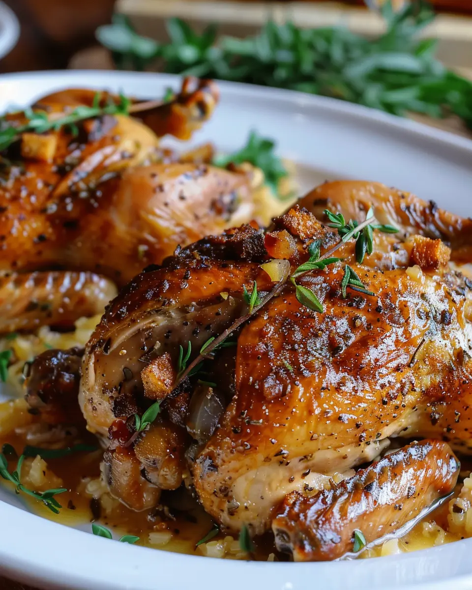 Stuffed Cornish Hens Recipe: Juicy Delights with Turkey Bacon