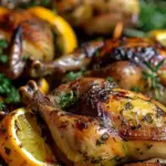 Herb Roasted Cornish Hens with Citrus