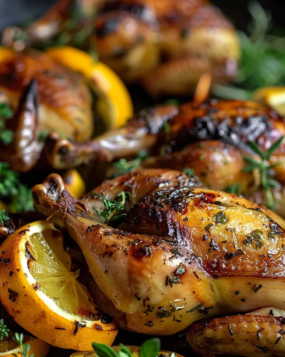 Herb Roasted Cornish Hens with Citrus: A Juicy Family Delight