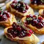 Cranberry and Brie Crostini Recipe for Easy Holiday Entertaining
