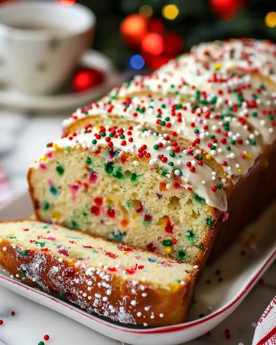Christmas Sprinkle Buttermilk Bread: The Best Festive Treat