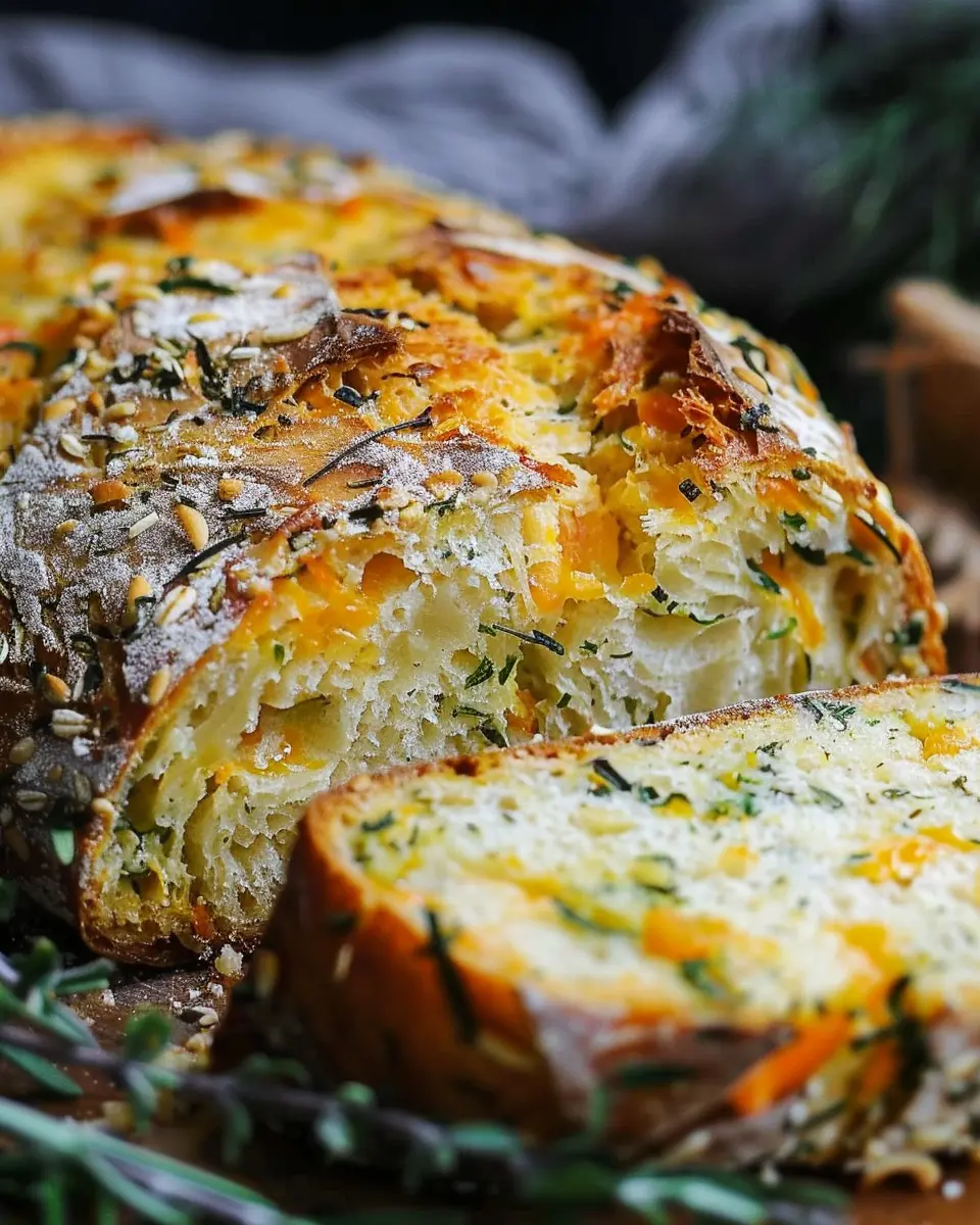 Cheddar and Herb Soda Bread: The Best Homemade Rustic Delight