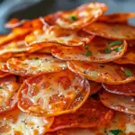 Pepperoni Cheese Crisps