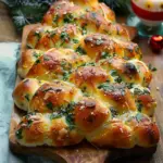Cheesy Christmas Tree Bread