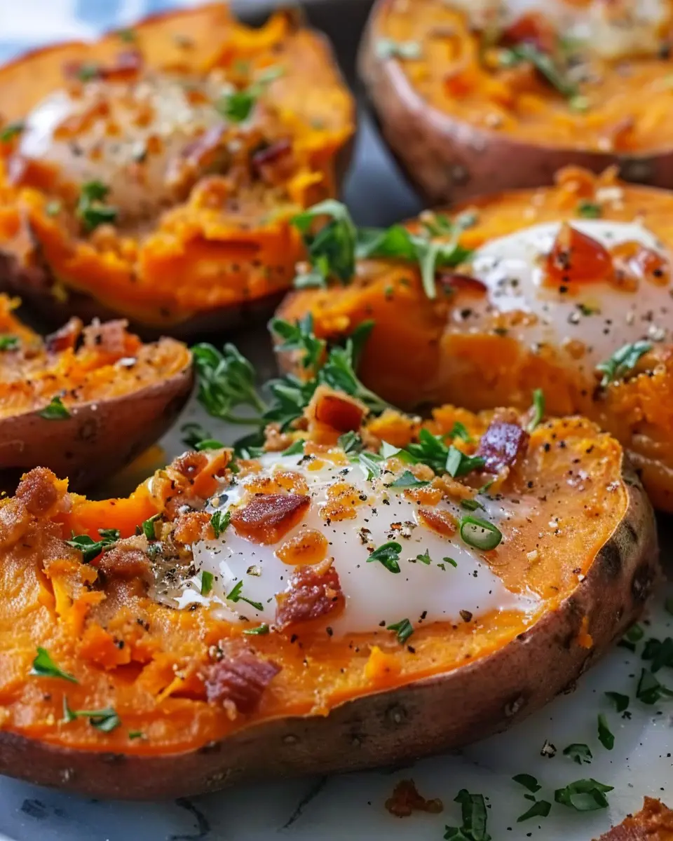 Breakfast sweet potato bliss: Easy recipes with turkey bacon and chicken ham