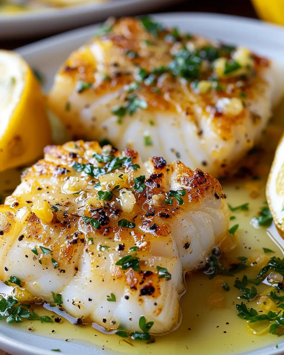 Lemon Garlic Butter Cod: A Juicy Delight for Home Cooks
