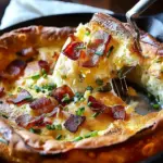 Savory Cheddar & Bacon Dutch Baby