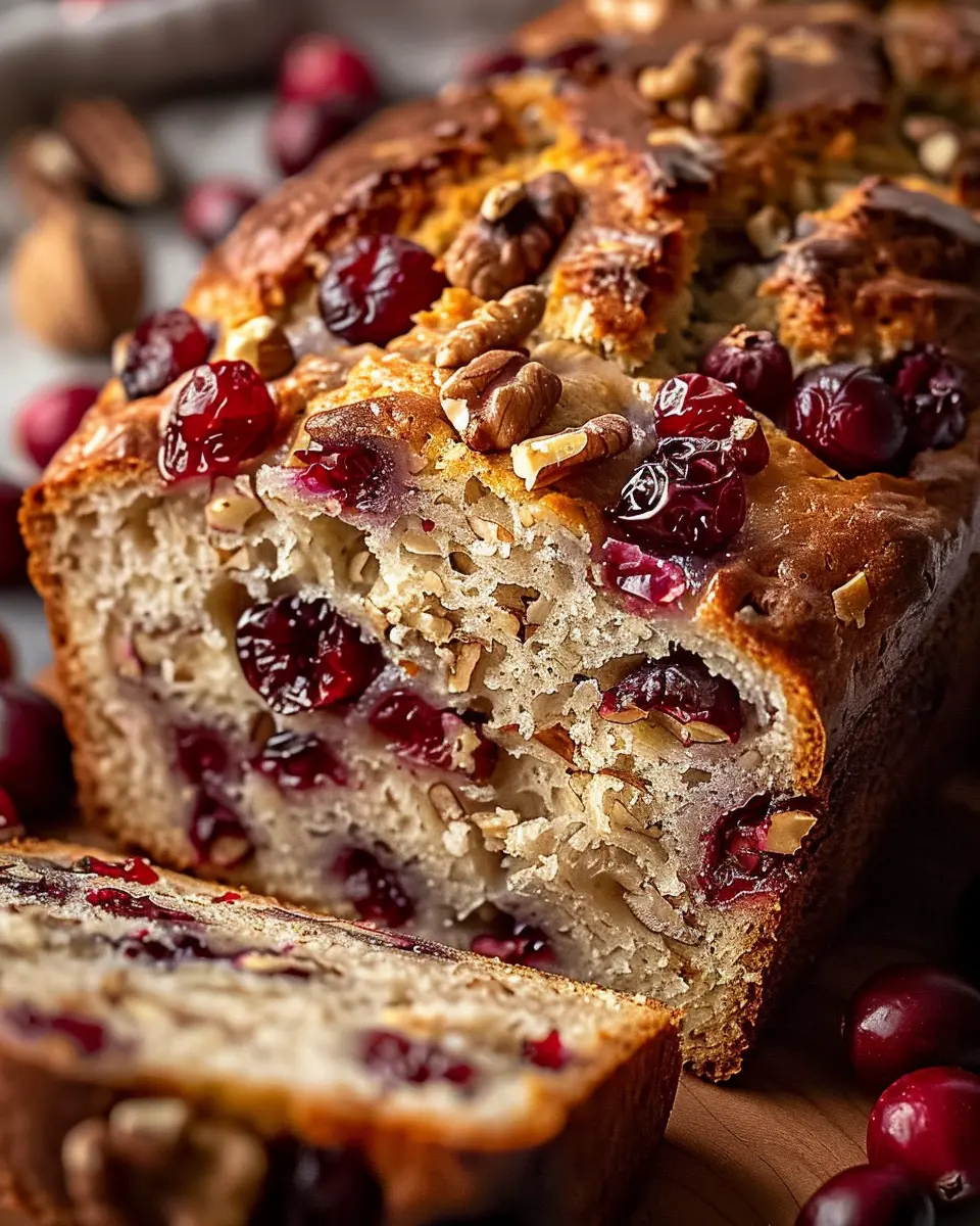 Cranberry Walnut Bread: Easy Homemade Delight for Any Occasion