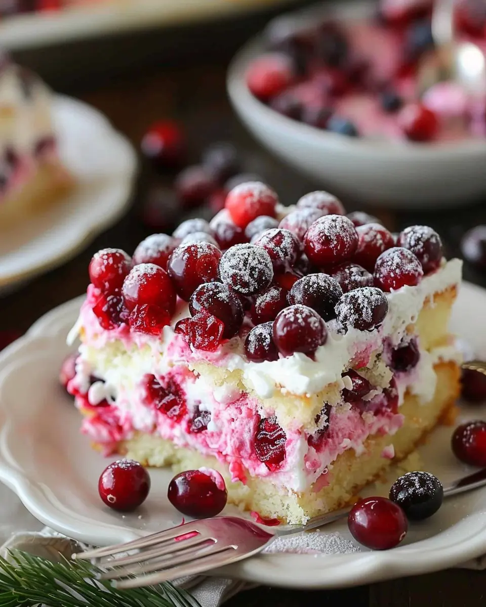 Christmas Cranberry Poke Cake: The Best Festive Delight You’ll Love