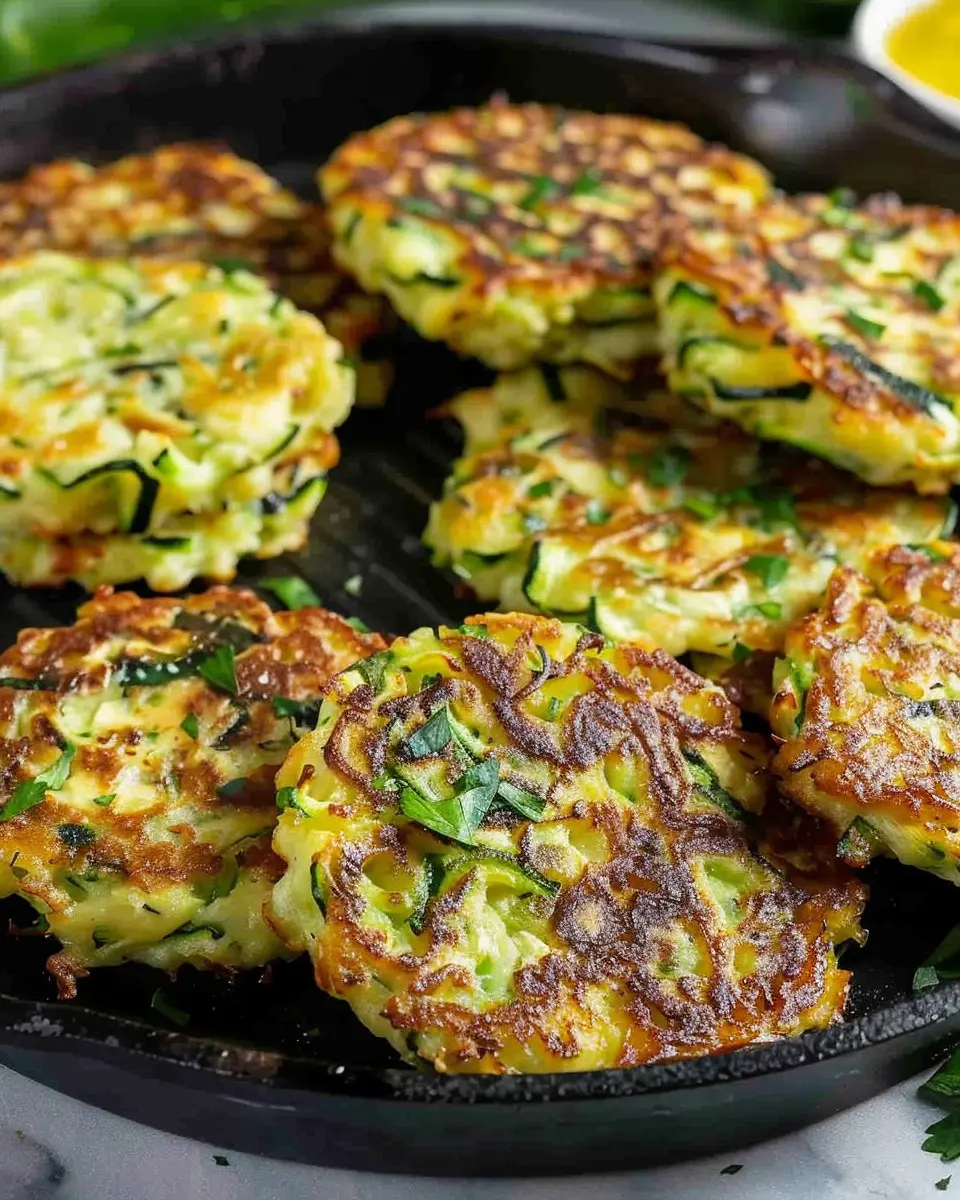 Crispy Zucchini Fritters: Easy Recipe for a Perfect Snack